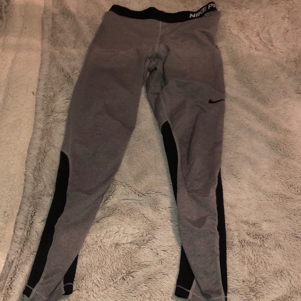 grey nike leggings